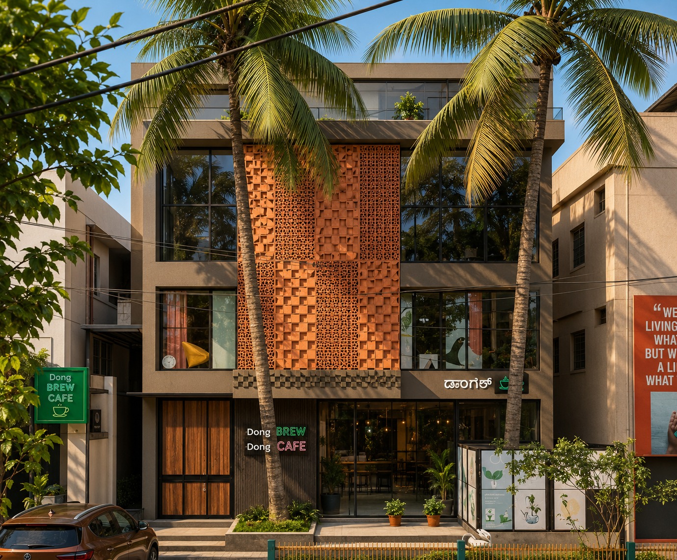 Dongle Desk exterior in Indiranagar
