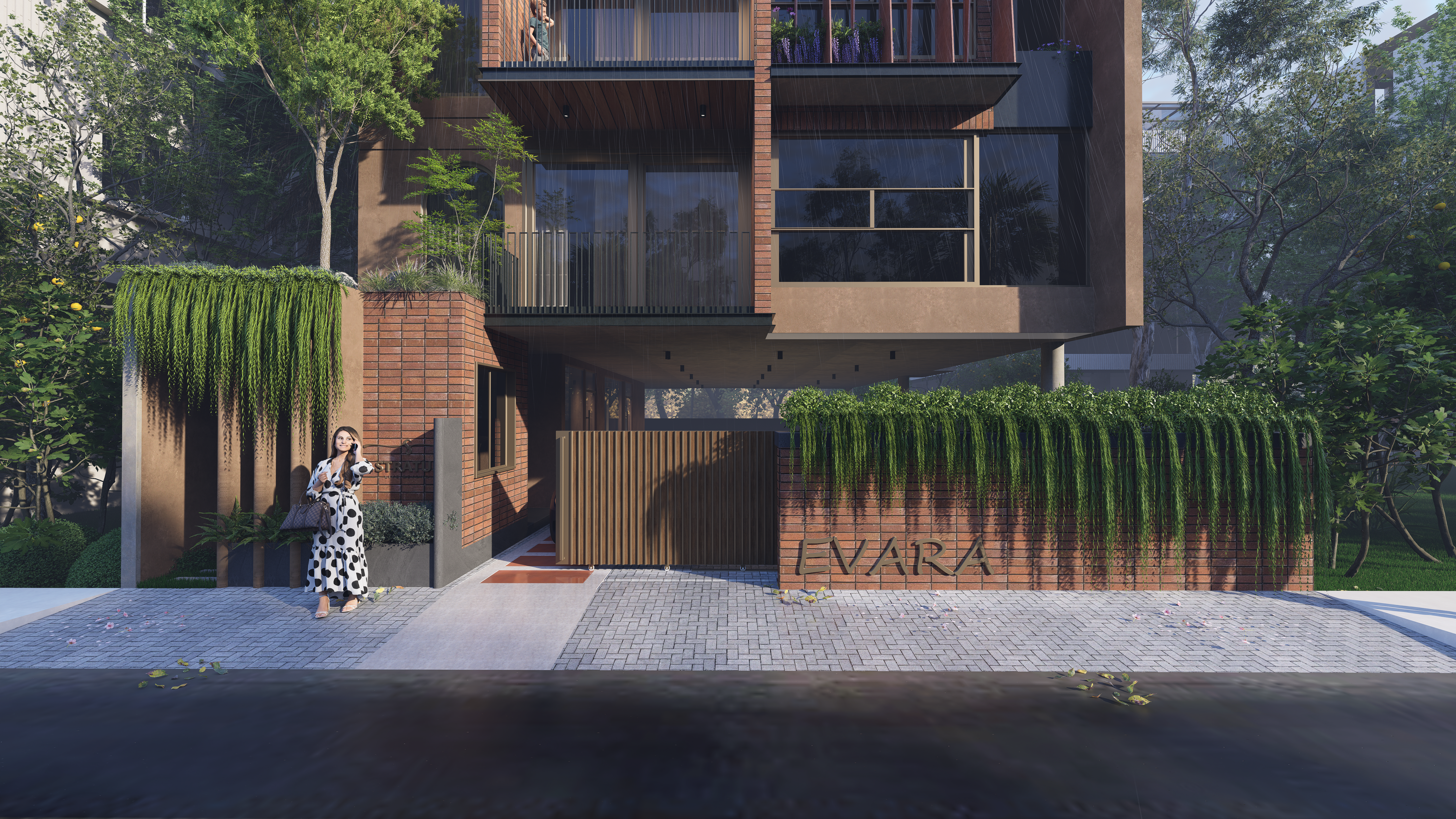 Evara residential building exterior in Indiranagar