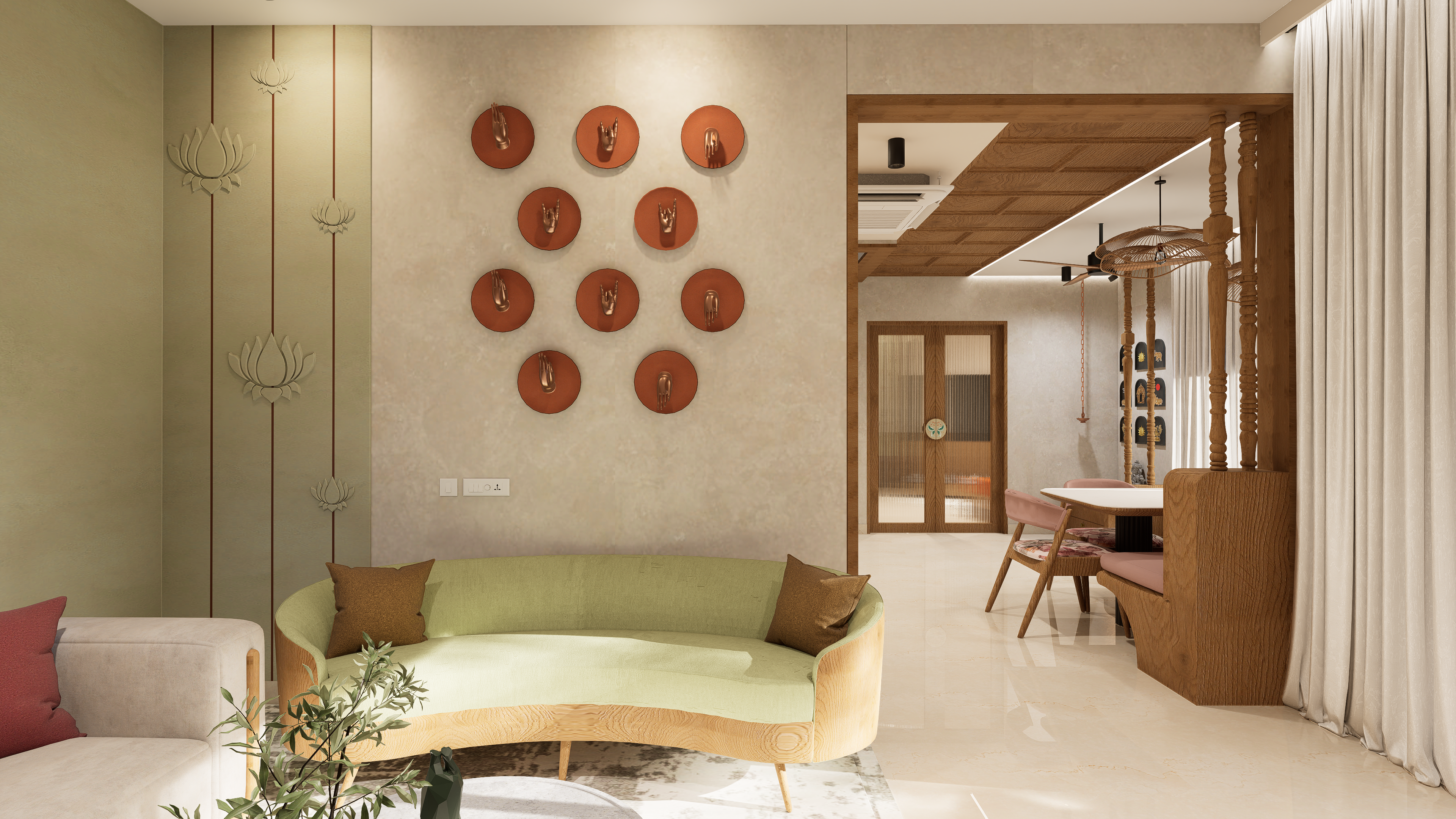 ASR Interiors at Adarsh Sanctuary — interior project