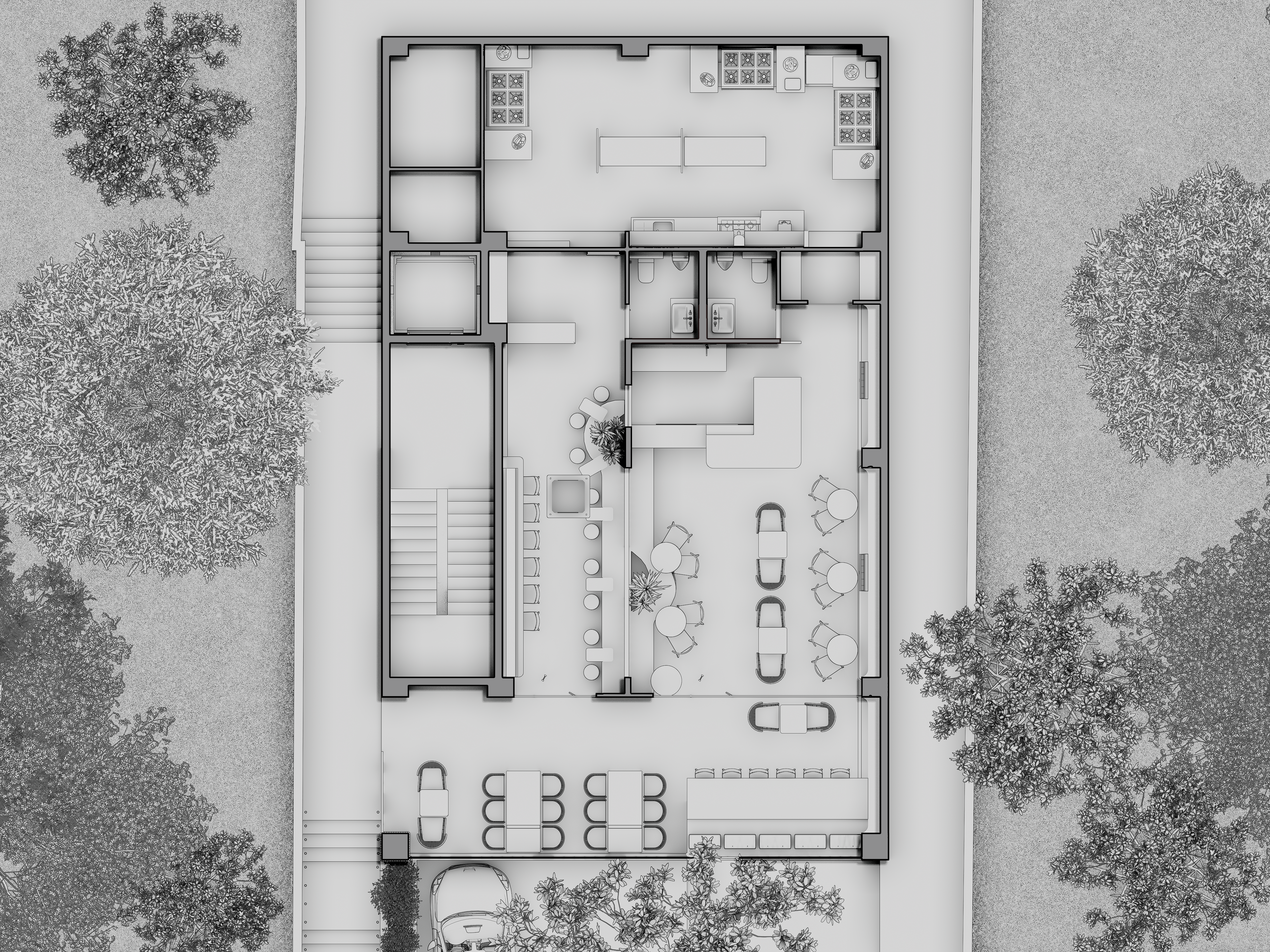 Mungo cafe — floor plan one