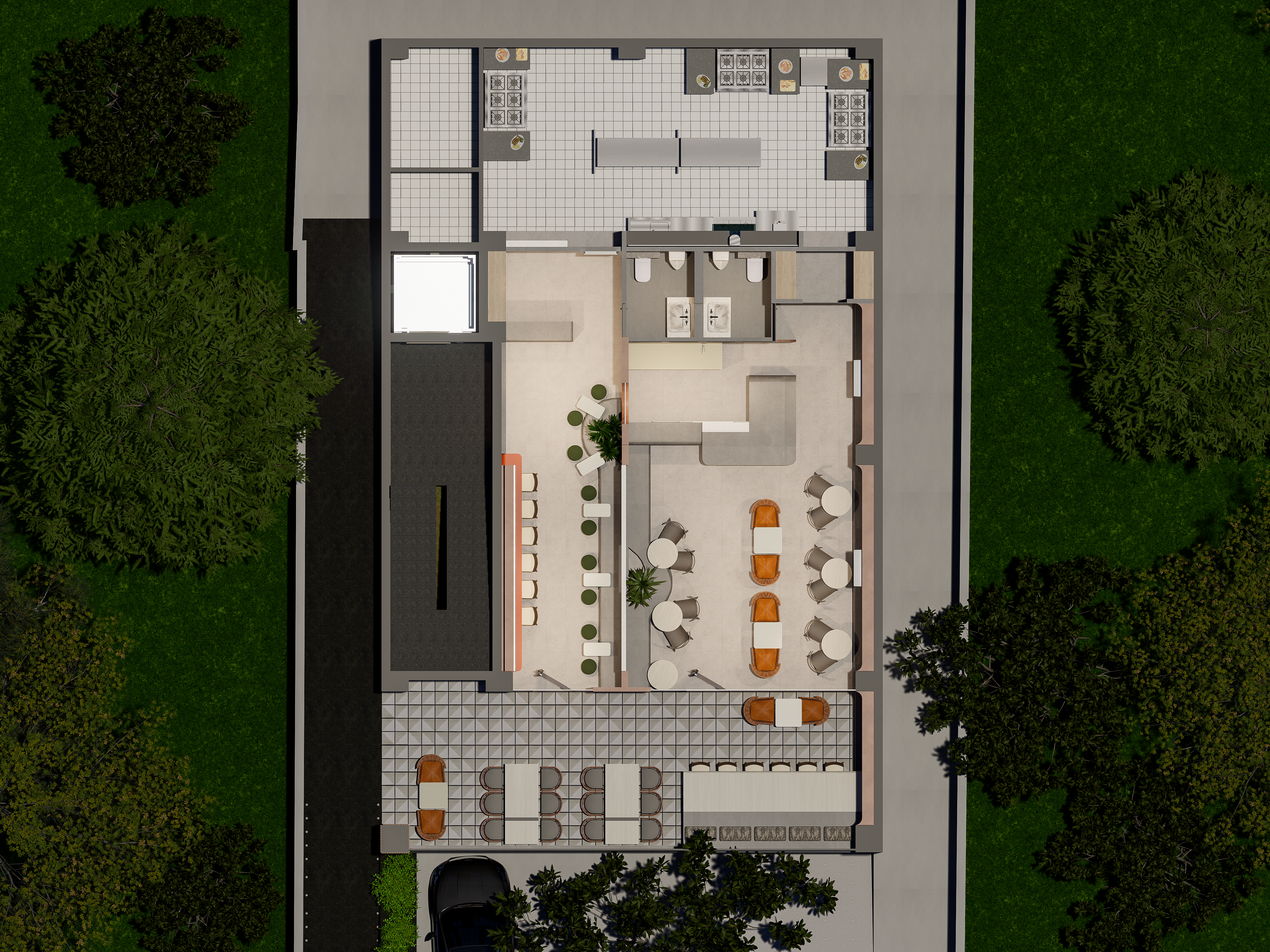 Mungo cafe — floor plan two