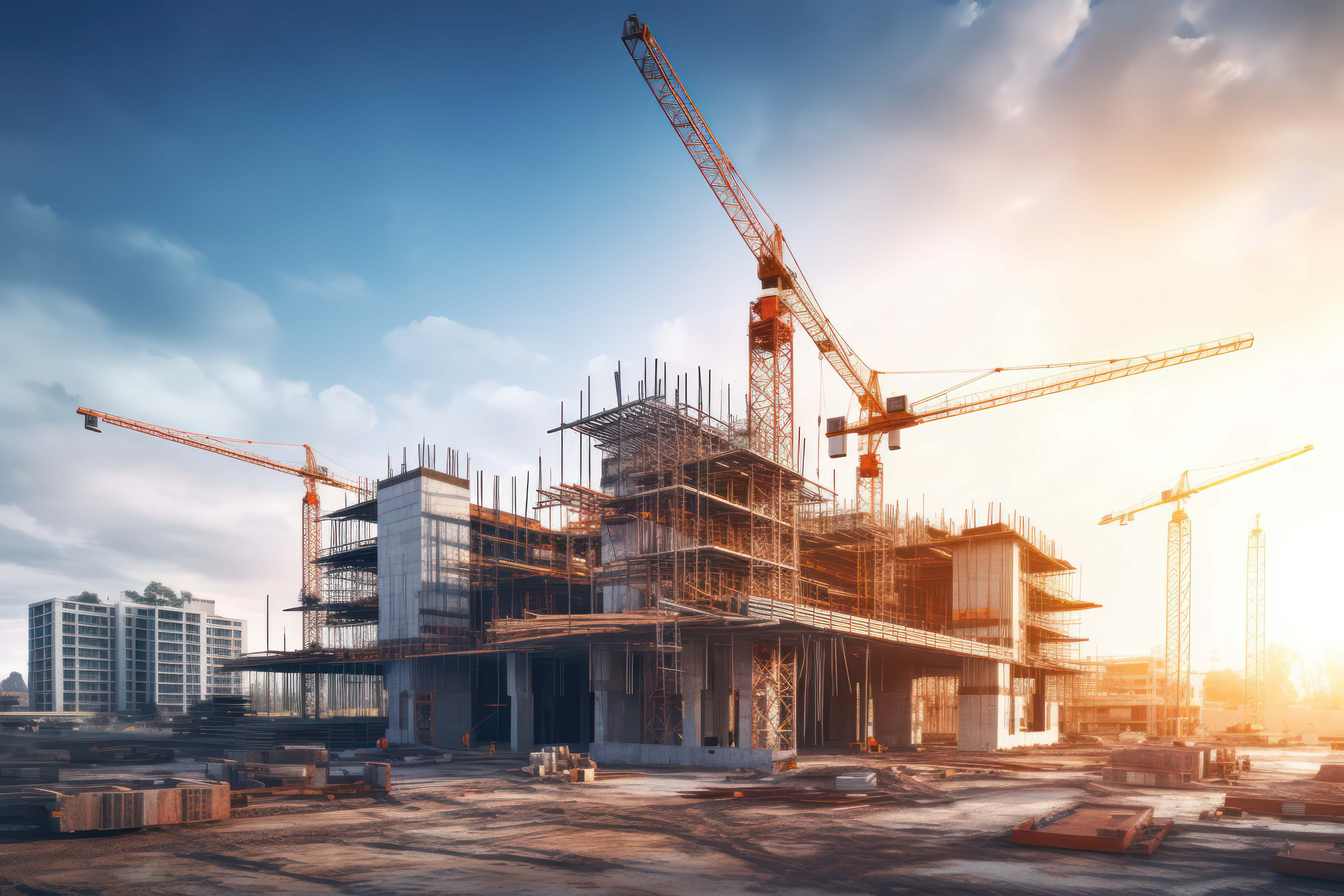 On-site construction and materials