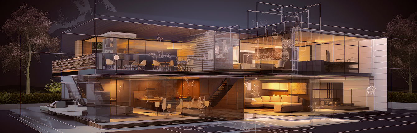 Architectural facade study