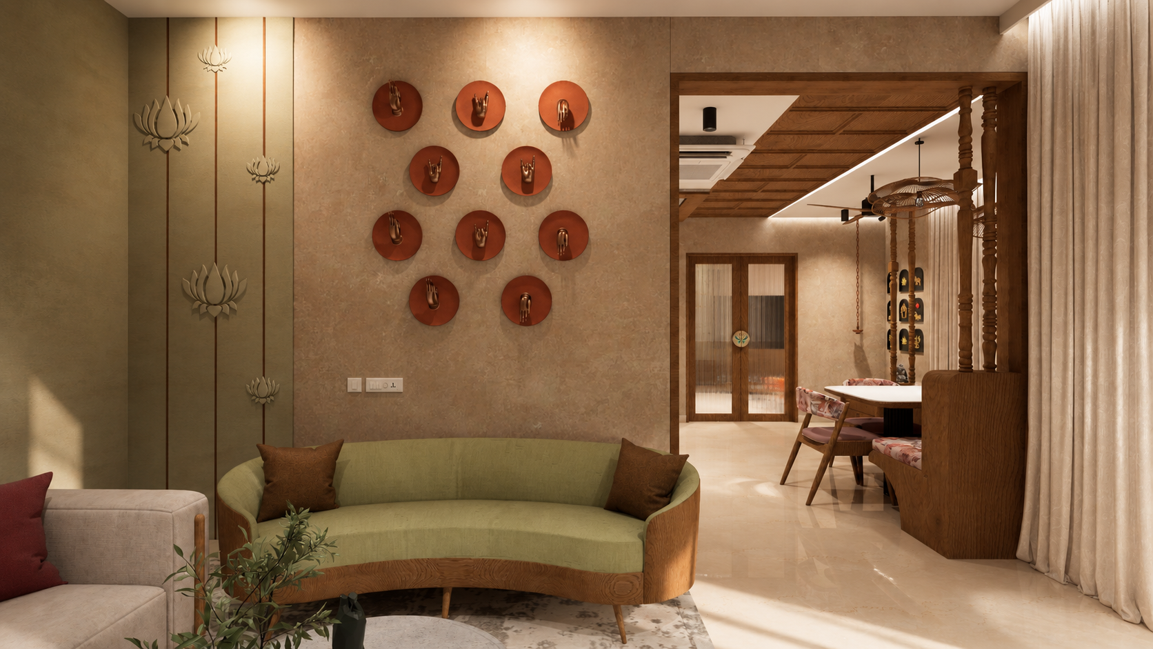 3D interior visualization preview