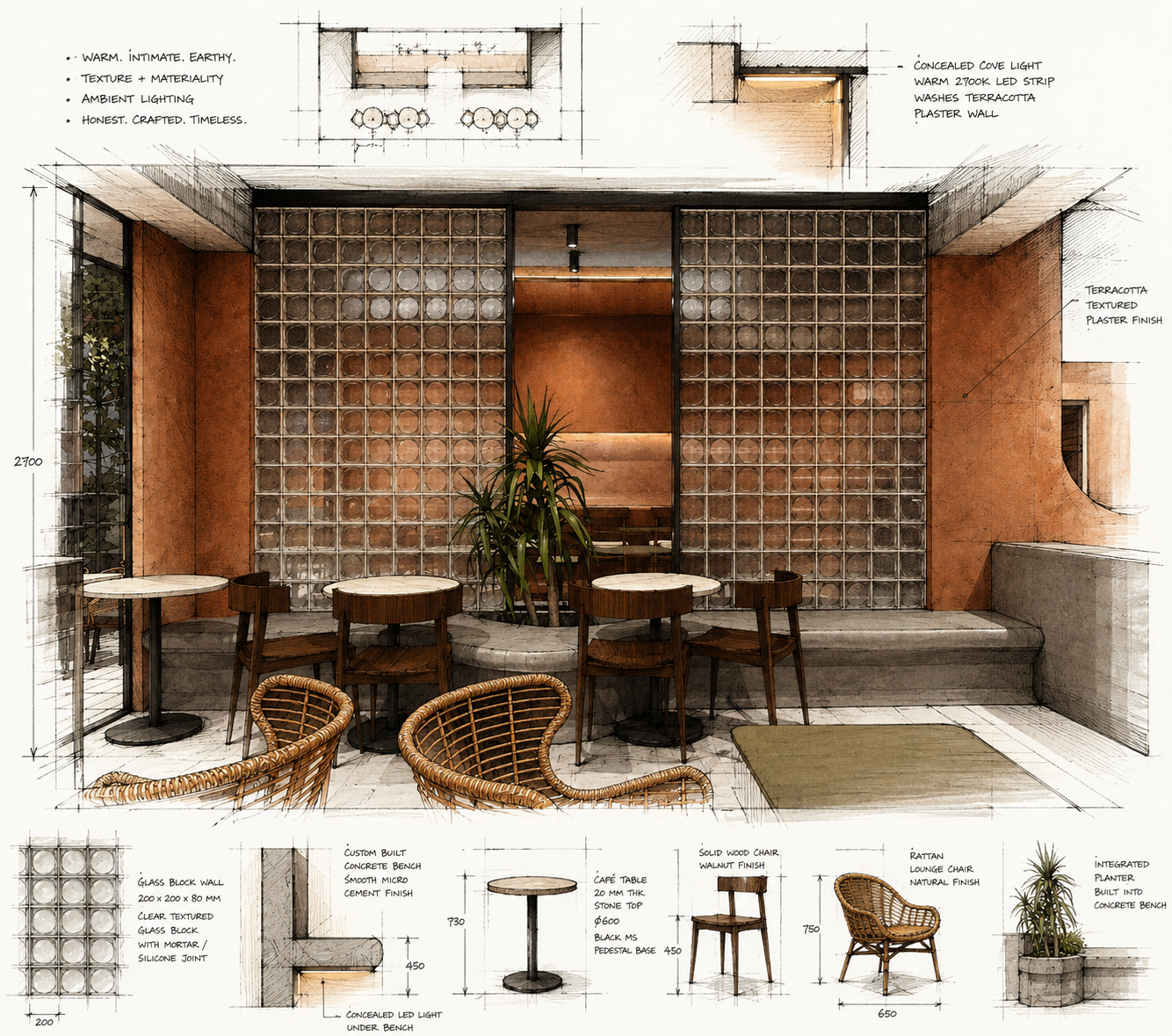 Design project boards and planning details